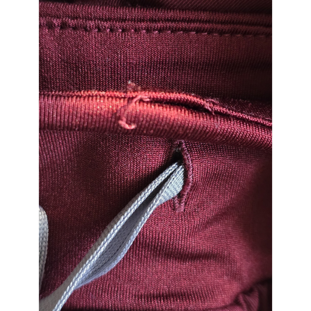 FIGS Technical Collection Scrub Pants Burgundy Unisex Polyester Rayon Spandex S - Picture 6 of 6